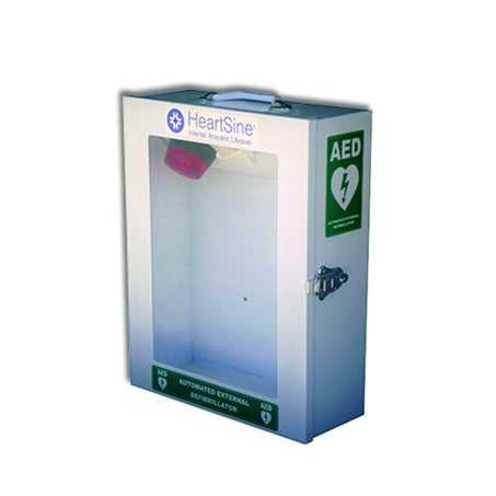 Heartsine AED Wall Mount Cabinet with Alarm and Light