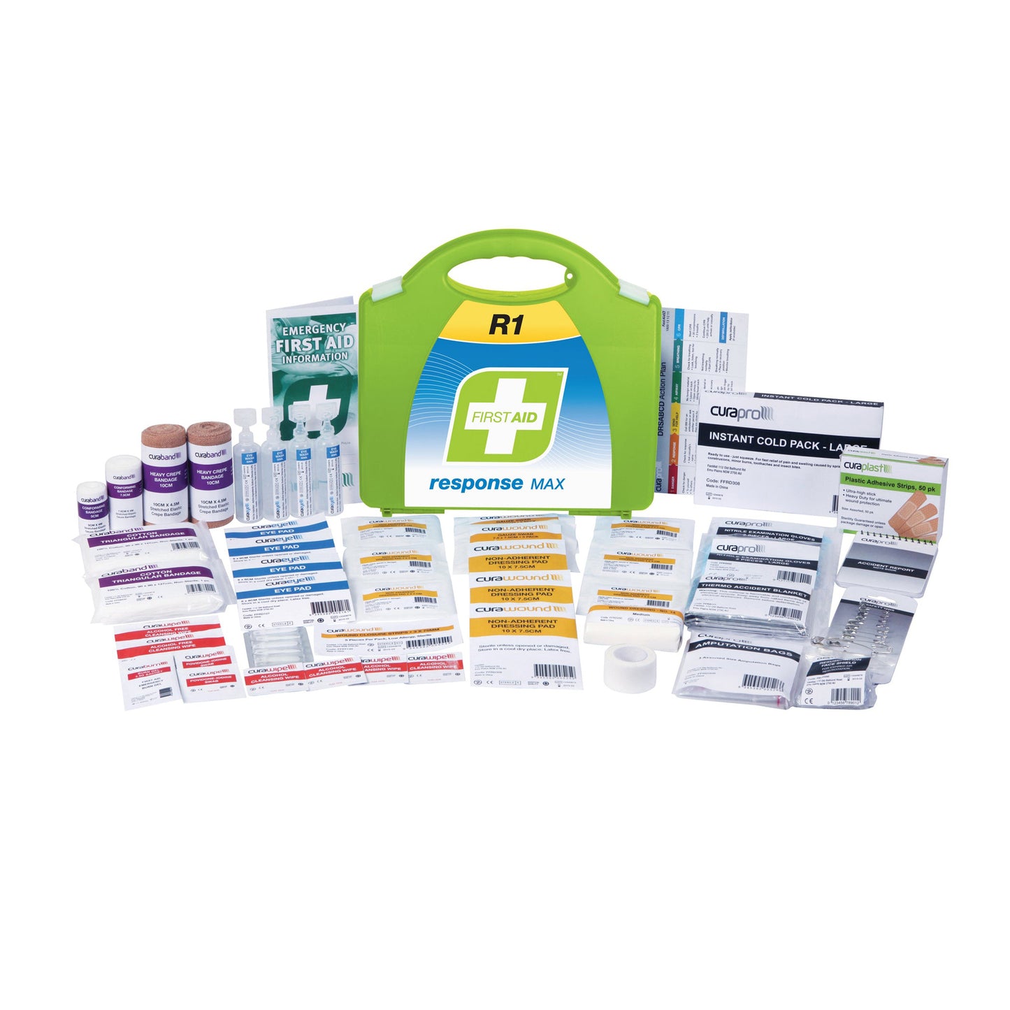 R1 Response Max First Aid Kit - Plastic Portable
