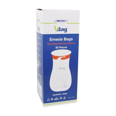 Vomit / Emesis Bags - 50 pack