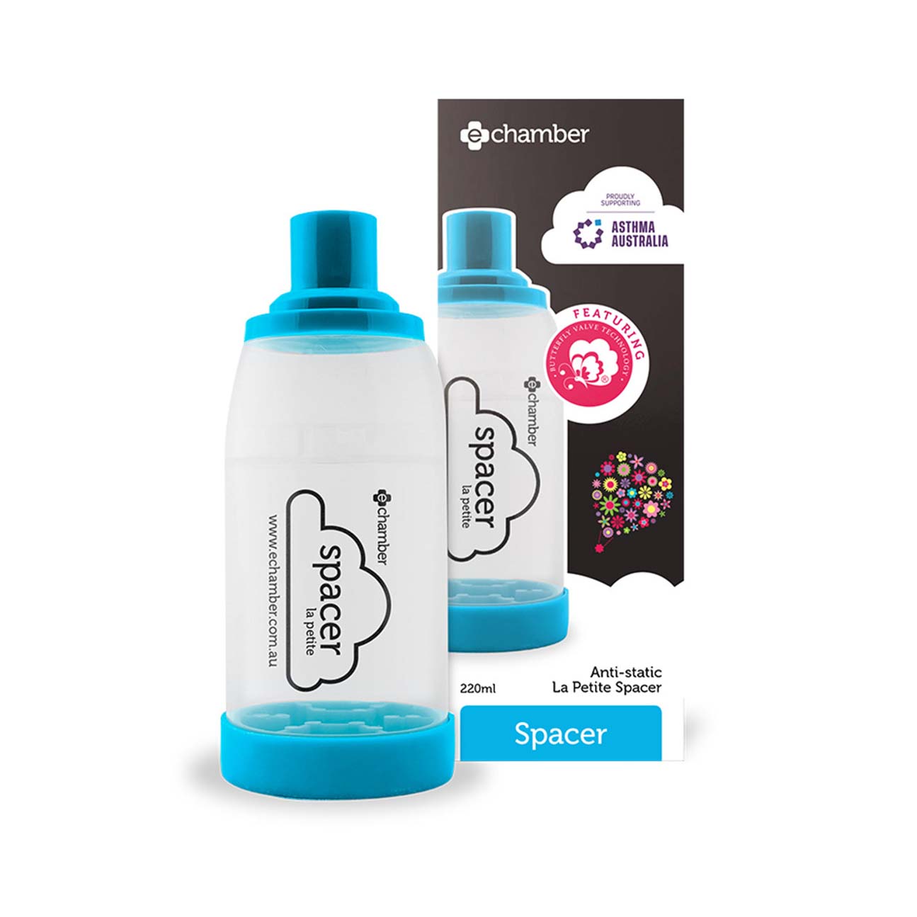 Asthma Spacer - La Petite 220ml Spacer