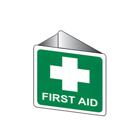 First Aid Sign Off-Wall
