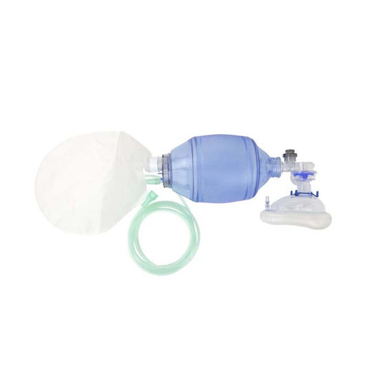 Soft Bag Resuscitator Paediatric / Bag Valve Mask (BVM) - Disposable