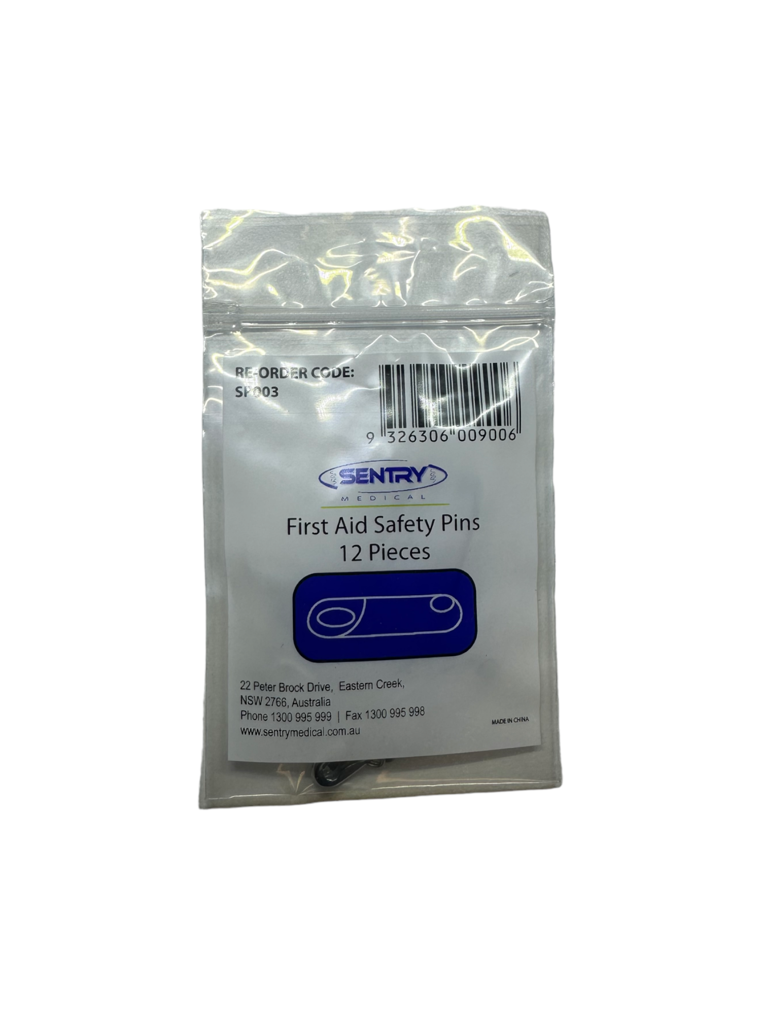 Safety Pin Rib Cage Safety Pins – Red Medical